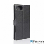 کیف محافظ چرمی Luxury Case برای گوشی BlackBerry DTEK70