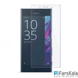 محافظ صفحه نمایش شیشه ای شفاف تمام صفحه برای Sony Xperia XZ