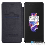 کیف محافظ چرمی نیلکین Nillkin QIN Series برای گوشی OnePlus 5