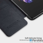 کیف محافظ چرمی نیلکین Nillkin QIN Series برای گوشی OnePlus 5