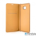 فلیپ کاور چرمی Flip Cover برای Samsung Galaxy C7