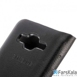 فلیپ کاور چرمی Flip Cover برای Samsung Galaxy J1 mini prime