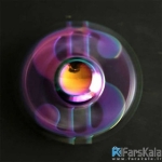اسپینر فلزی دو پره ای رنگین کمانی طرح دلار Fidget Spinner Metal Rainbow Dollar