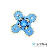 اسپینر فلزی چهار پره ای چرخ دنده‌ ای Fidget Spinner Metal Gear