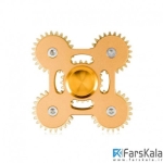 اسپینر فلزی چهار پره ای چرخ دنده‌ ای Fidget Spinner Metal Gear