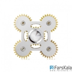 اسپینر فلزی چهار پره ای چرخ دنده‌ ای Fidget Spinner Metal Gear