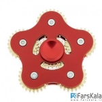 اسپینر فلزی پنج پره ای چرخ دنده ای Fidget Spinner Metal 5 Gear