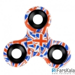 اسپینر سه پره ای طرح انگلستان Fidget Spinner England