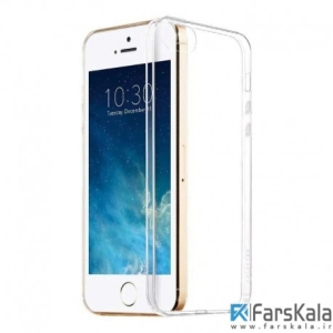 قاب محافظ شیشه ای- ژله ای برای Apple iPhone se