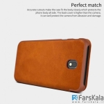 کیف چرمی نیلکین Nillkin QIN برای گوشی Samsung Galaxy J5 Pro