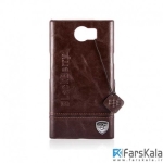 قاب محافظ چرمی بلک بری Leather Case برای گوشی BlackBerry Priv