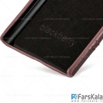 قاب محافظ چرمی بلک بری Leather Case برای گوشی BlackBerry Priv