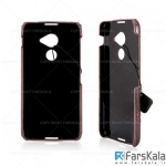 قاب محافظ چرمی بلک بری Leather Case برای گوشی BlackBerry DTEK60