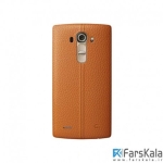 درب پشتی چرمی اصلی Leather Back Cover برای گوشی LG G4