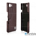 قاب محافظ چرمی بلک بری Leather Case برای گوشی Blackberry KEYone