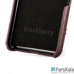 قاب محافظ چرمی بلک بری Leather Case برای گوشی Blackberry KEYone