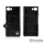 قاب محافظ چرمی بلک بری Leather Case برای گوشی Blackberry KEYone
