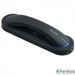 شارژر و هندست بلوتوث پرومیت مدل  Promate Pulse Multi-Point Handset and USB Charging