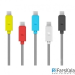 کابل مبدل تایپ سی به لایتنینگ راک Rock Space Type-C To Lightning Cable