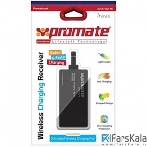 گیرنده شارژ بی سیم گوشی آیفون پرومیت Promate AuraTag-i6 Wireless Charging Receiver
