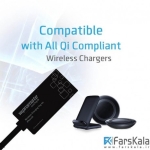 گیرنده شارژ بی سیم گوشی آیفون پرومیت Promate AuraTag-i6 Wireless Charging Receiver