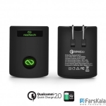 شارژر دیواری نزتک مدل  Naztech N210 Qualcomm 2.0 همراه با کابل microUSB