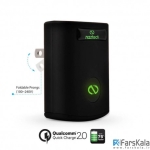شارژر دیواری نزتک مدل  Naztech N210 Qualcomm 2.0 همراه با کابل microUSB