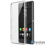محافظ شیشه ای - ژله ای Transparent Cover برای Sony Xperia XA Ultra