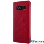 کیف چرمی نیلکین Nillkin Qin Series برای Samsung Galaxy Note 8
