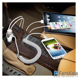 شارژر فندکی نزتک Naztech N420 Wired Micro USB
