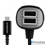 شارژر فندکی نزتک Naztech N420 Wired Micro USB