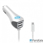 شارژر فندکی نزتک Naztech N420 Wired Micro USB