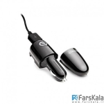 شارژر دیواری و فندکی نزتک Naztech N300 3-in-1 Charger 1000mA