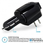 شارژر دیواری و فندکی نزتک Naztech N321 2.4A Dual USB 3-in-1 Charger for Micro USB Devices