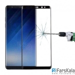 محافظ صفحه نمایش شیشه ای با پوشش کامل Samsung Galaxy Note 8
