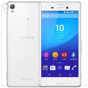 محافظ صفحه نمایش شیشه ای پشت و رو  +H نیلکینNillkin برای Sony Xperia M4 Aqua