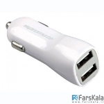 شارژر فندکی دو پورت پرومیت Promate Vivid Dual Port Car Charger