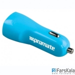 شارژر فندکی دو پورت پرومیت Promate Vivid Dual Port Car Charger