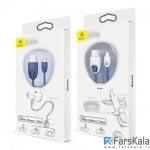 کابل شارژ و انتقال داده بیسوس baseus mfi lightning cable