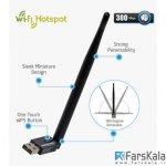 مودم بیسیم وای فای  قابل حمل Wireless Adapter with WiFi Hotspot wiBoost-300