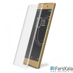محافظ صفحه نمایش شیشه ای با پوشش کامل شفاف برای Sony XA1 Ultra