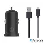 شارژر فندکی فست شارژ موتورولا Motorola TurboPower 15 Car Charger