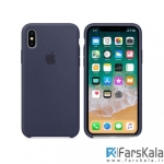 قاب سیلیکونی اصلی Apple iPhone X