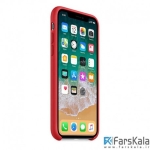 قاب سیلیکونی اصلی Apple iPhone X