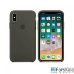 قاب سیلیکونی اصلی Apple iPhone X
