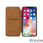 کیف چرمی نیلکین Apple iPhone X