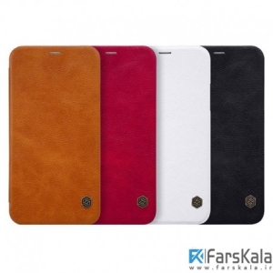 کیف چرمی نیلکین Apple iPhone X
