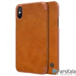 کیف چرمی نیلکین Apple iPhone X