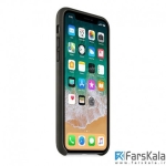 قاب چرمی اصلی آیفون X مدل Apple Leather
