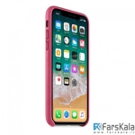 قاب چرمی اصلی آیفون X مدل Apple Leather